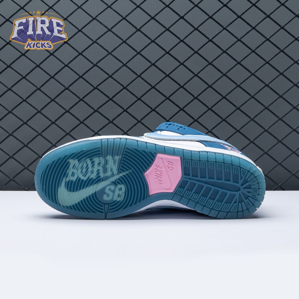 Nike SB Dunk Low Born x Raised One Block At A Time FN7819-400 Unisex