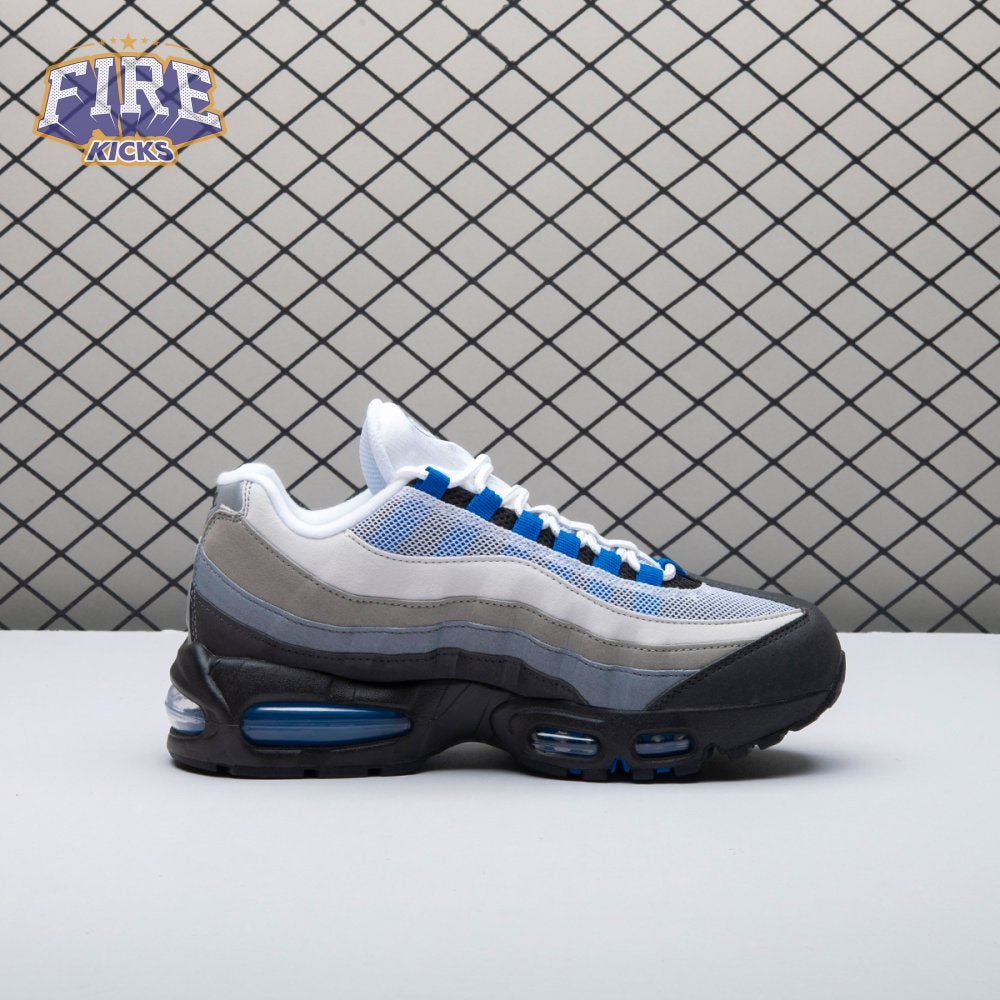 Nike Air Max 95 Cool Grey and Blue Spark IM7410-100 Men's