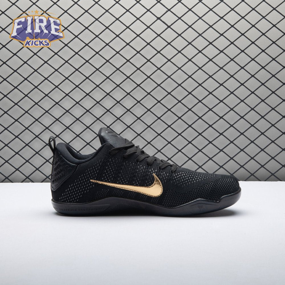 Nike Kobe 11 Elite Low Black Mamba Collection Fade to Black 869459-001 Men's