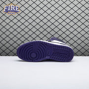 Jordan 1 Retro High Court Purple White Men's
