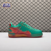 Nike Air Force 1 Low '07 Stadium Green Crimson IB6834-300 Unisex