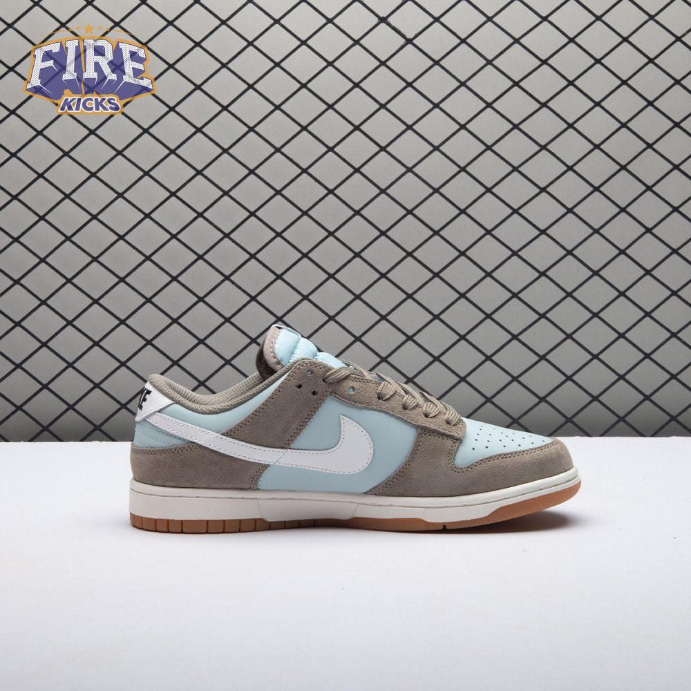Nike Dunk Low Retro SE Light Silver Light Army Sail White IB6399-002 Unisex