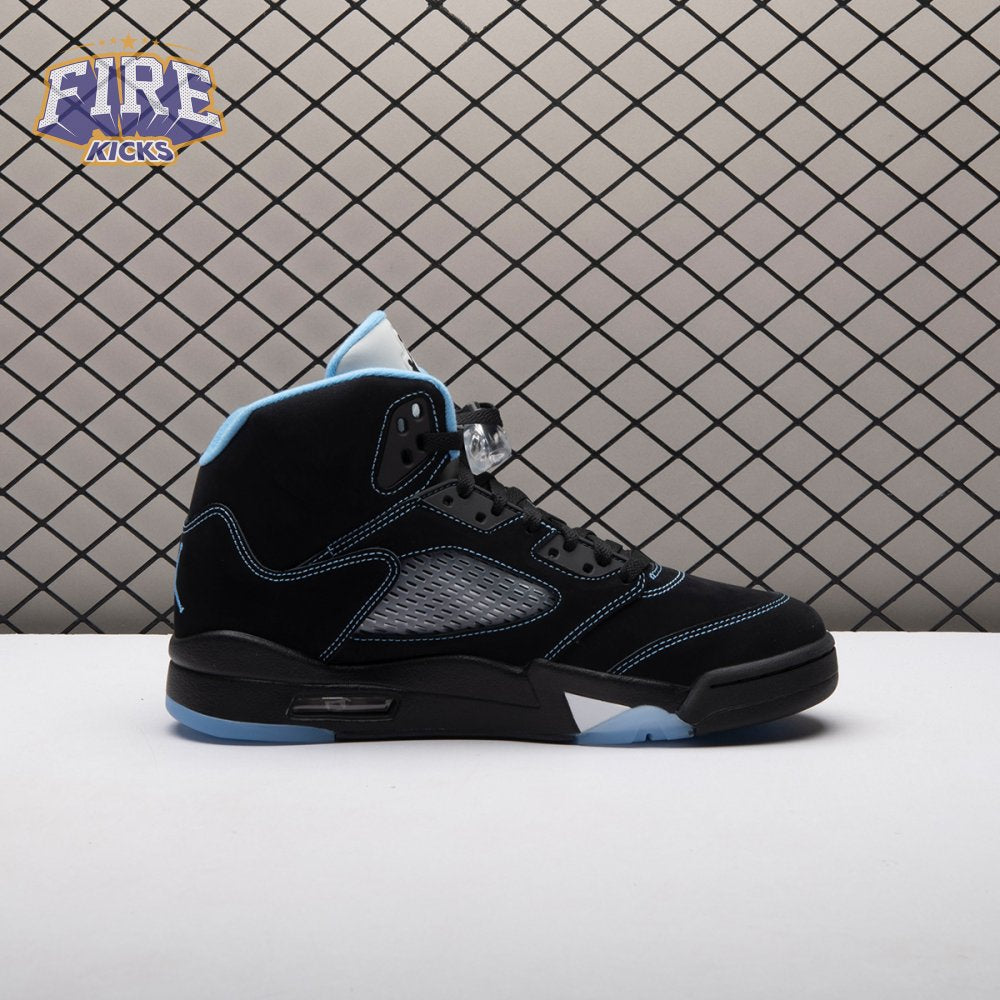 Jordan 5 Retro Black University Blue (2026) DD0587-008 Men's