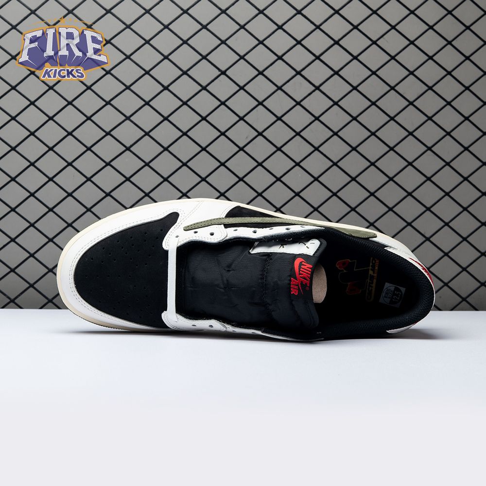 Travis Scott x Air Jordan 1 Low OG Olive DZ4137-106 Unisex