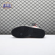 Jordan 1 Retro High Black Gym Red Men's