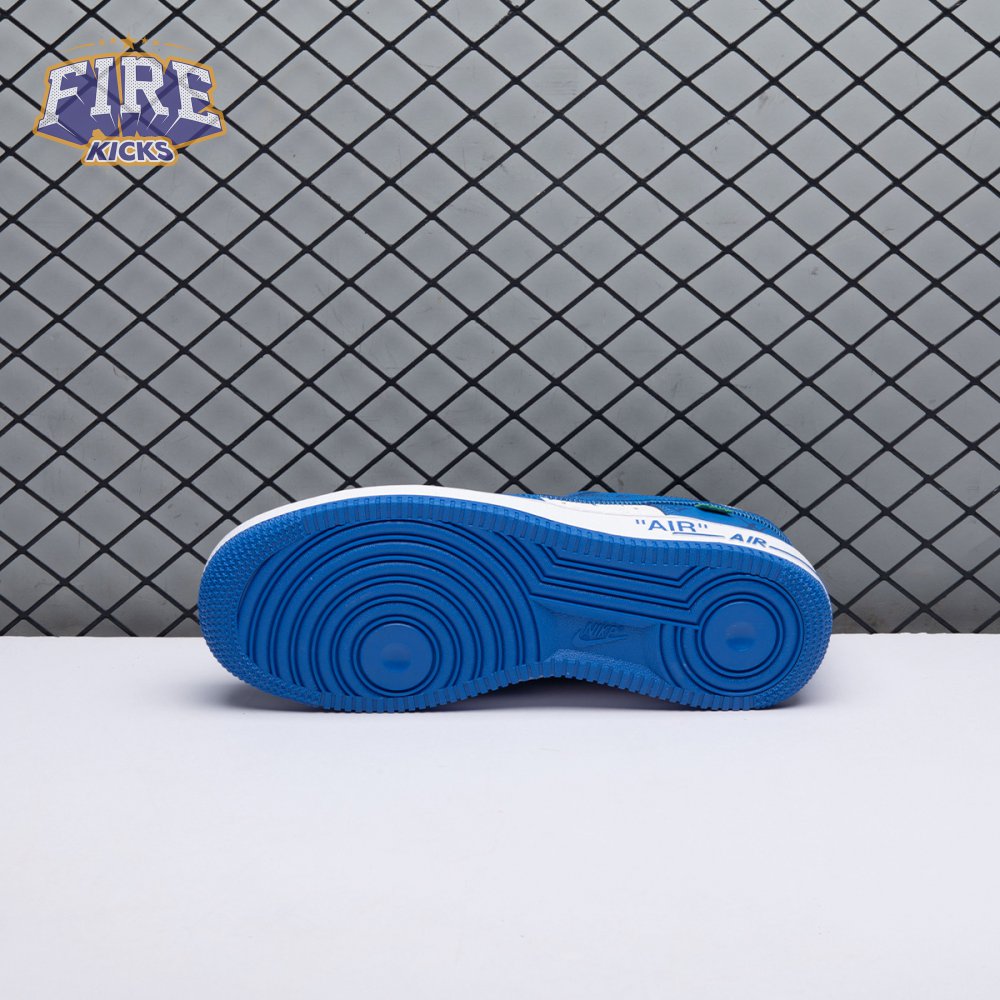 Nike Air Force 1 Low By Virgil Abloh White Royal Unisex
