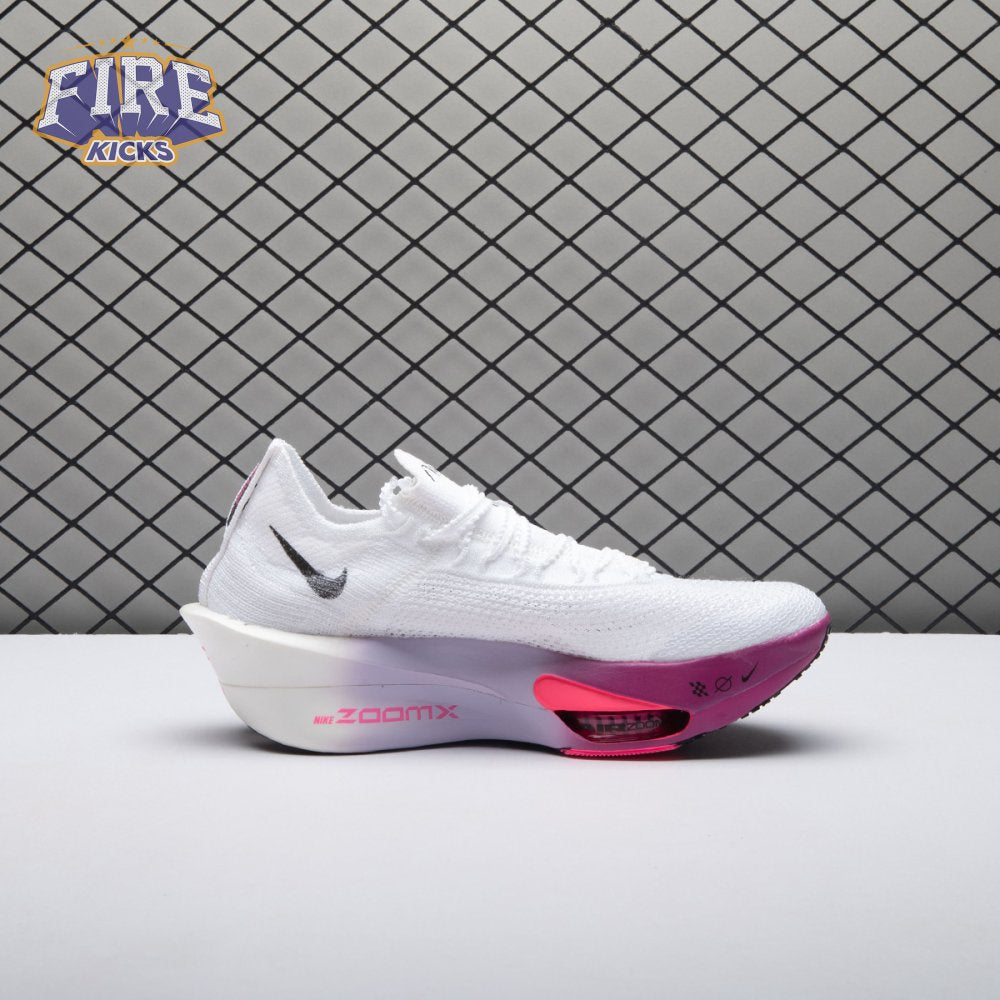 Nike Air Zoom Alphafly Next% 3 FP White Purple Agate FD8311-100 Unisex