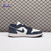 Jordan 1 Low SE Obsidian Suede IO7448-400 Unisex
