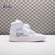 Jordan 1 Retro High Off-White Alaska AA3834-100 Unisex