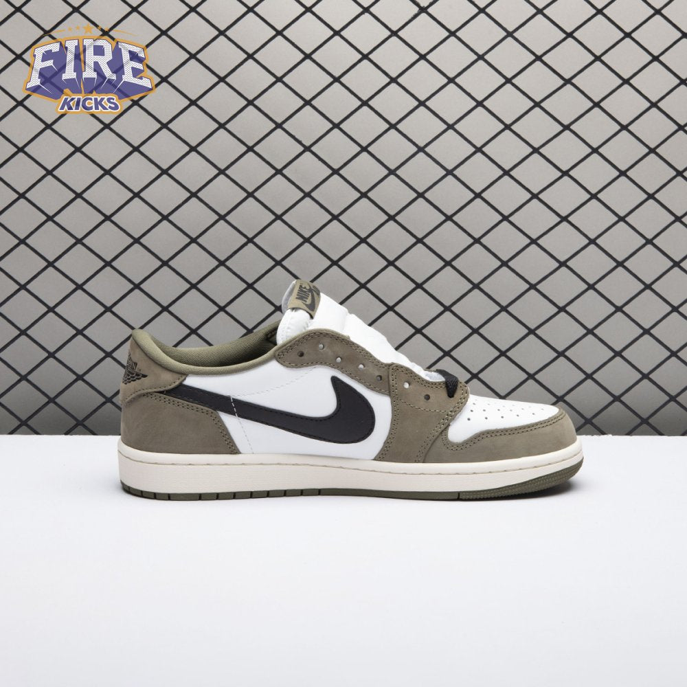 Jordan 1 Retro Low OG Medium Olive HQ6998-200 Unisex