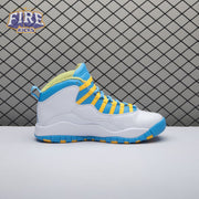 Air Jordan 10 OG Blue White Men's