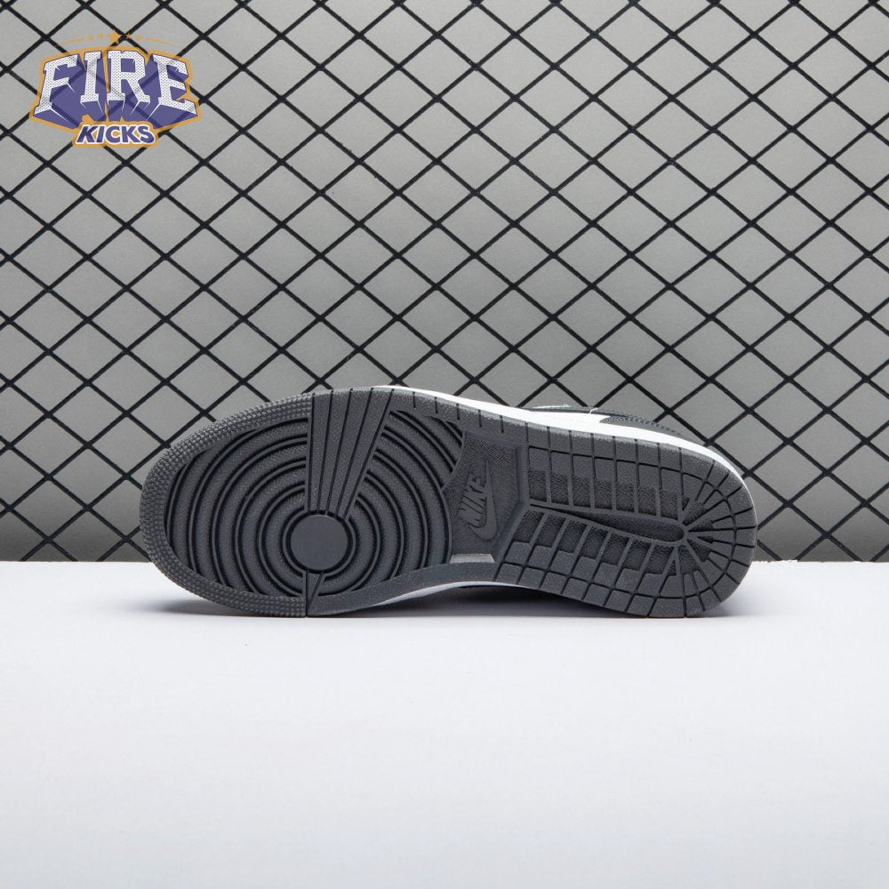 Jordan 1 Low Grey White 553558-044 Unisex