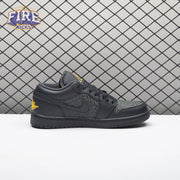 Jordan 1 Low Black Elephant Print IM6568-010 Unisex