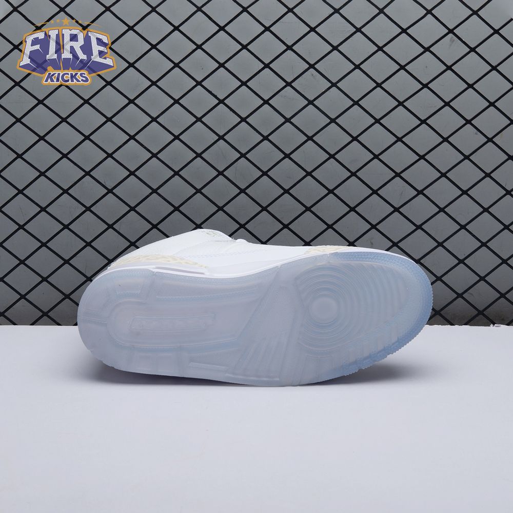Jordan 3 Retro Pure White 136064-111 Unisex