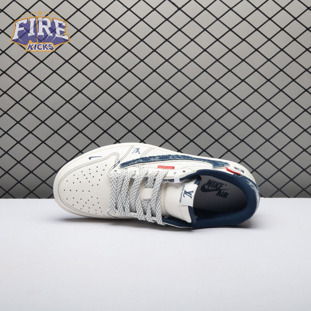 Travis Scott x VL x Jordan 1 Low CX5050-Y16 Unisex
