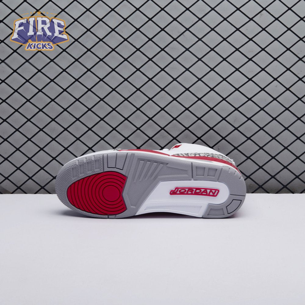 Jordan 3 Retro Cardinal Red CT8532-126 Unisex