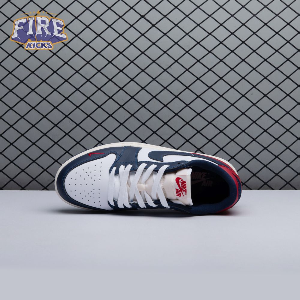 Air Jordan 1 Low OG 'Gym Red & Midnight Navy' HQ2993-100 Unisex
