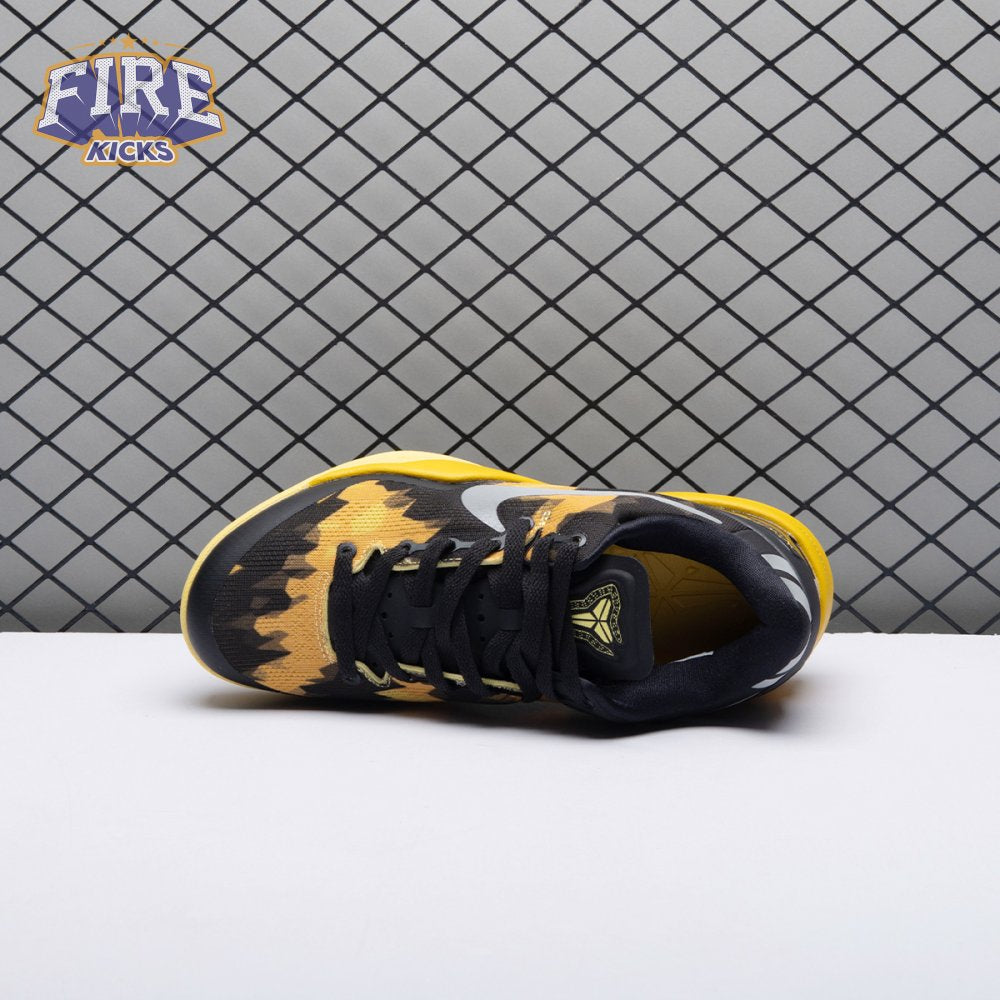 Nike Kobe 8 XDR Black Yellow 555286-077 Men's