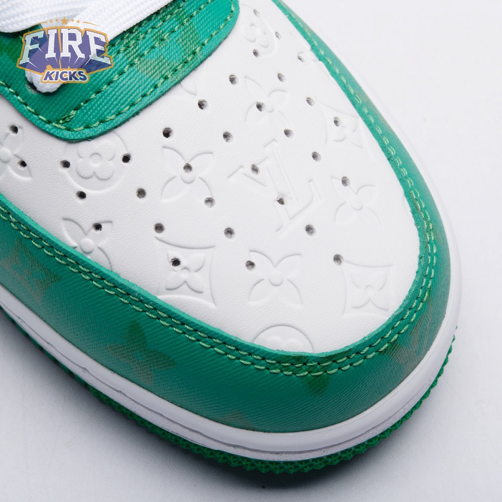 Nike Air Force 1 Low By Virgil Abloh White Green Men's