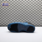 Jordan 12 Retro Black Game Royal 130690-014 Men's