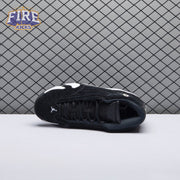 Jordan 14 Retro Black White 487471-016 Men's