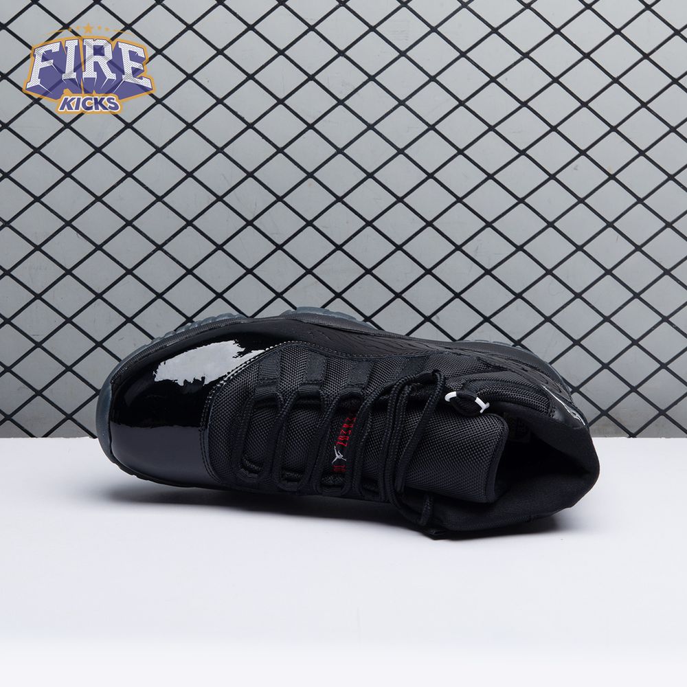 Air Jordan 11 "Black Red Grey" Men's