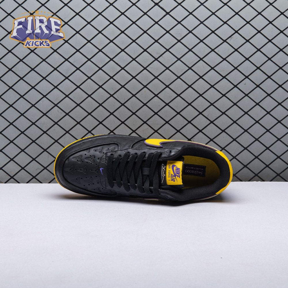 Nike Air Force 1 Low Kobe Bryant Lakers Away (Numbered Edition of 8000) HV5122-001 Unisex