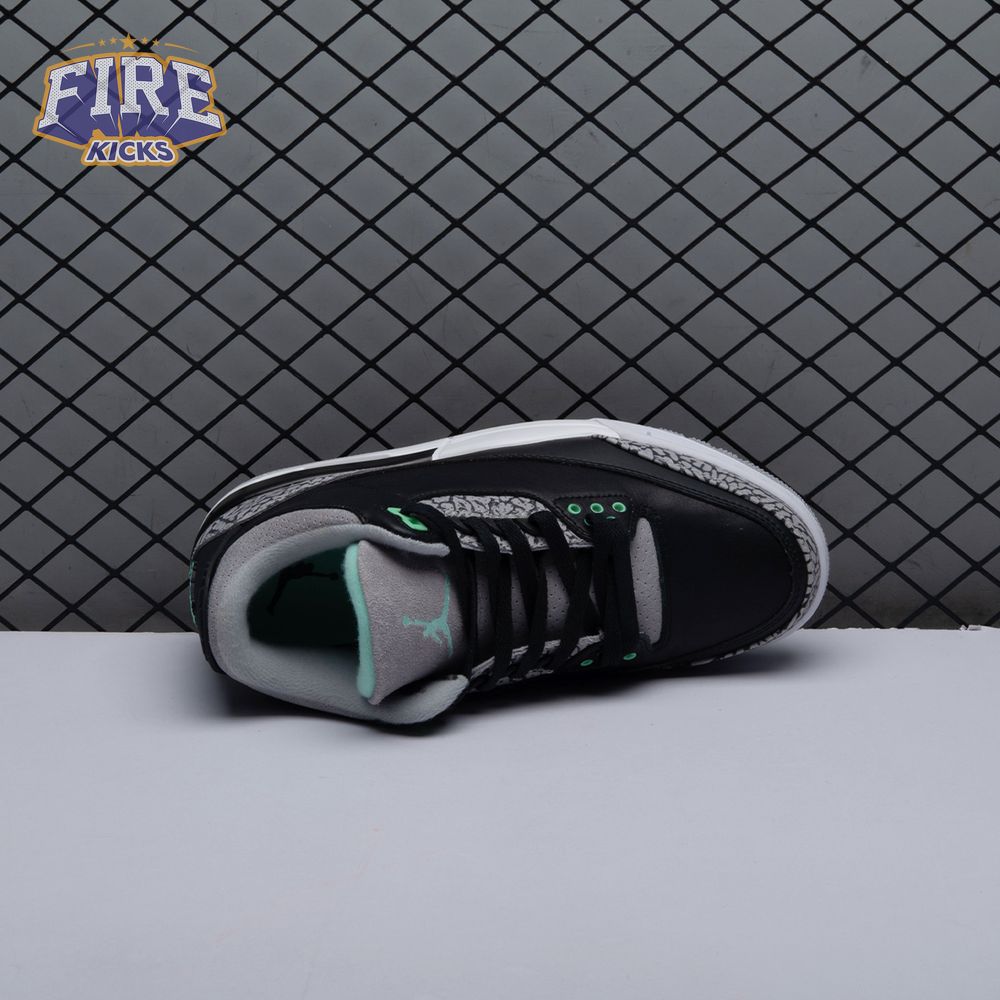 Jordan 3 Retro Green Glow CT8532-031 Unisex