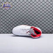Jordan 5 Retro Fire Red Silver Tongue (2020) DA1911-102 Men's