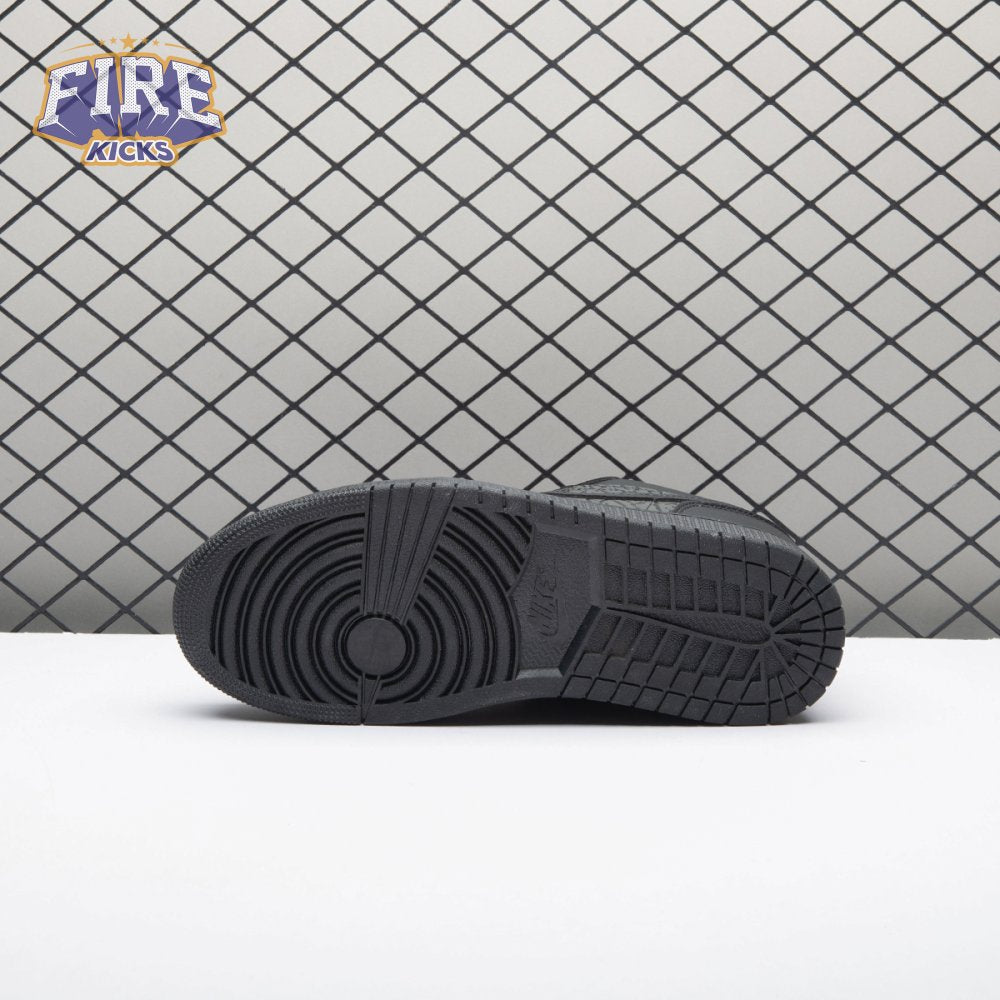 Jordan 1 Low Black Elephant Print IM6568-010 Unisex