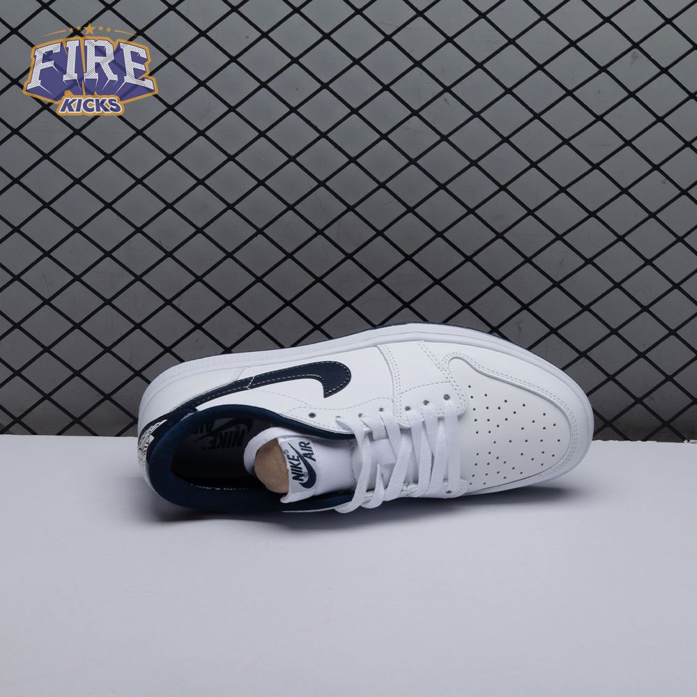 Jordan 1 Retro Low '85 Metallic Blue FB9933-141 Unisex