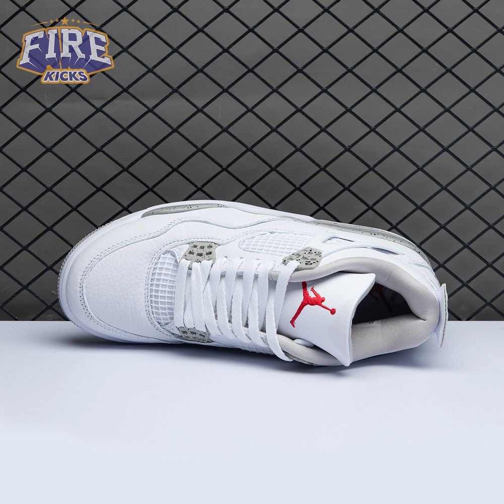 Air Jordan 4 Retro 'White Oreo' Unisex