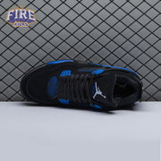 Jordan 4 Retro Black Blue Unisex