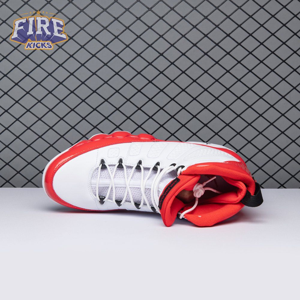 Jordan 9 Retro White Gym Red 302370-160 Men's