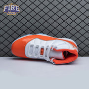 Air Jordan 11 Retro High 72-10 White Orange Men's