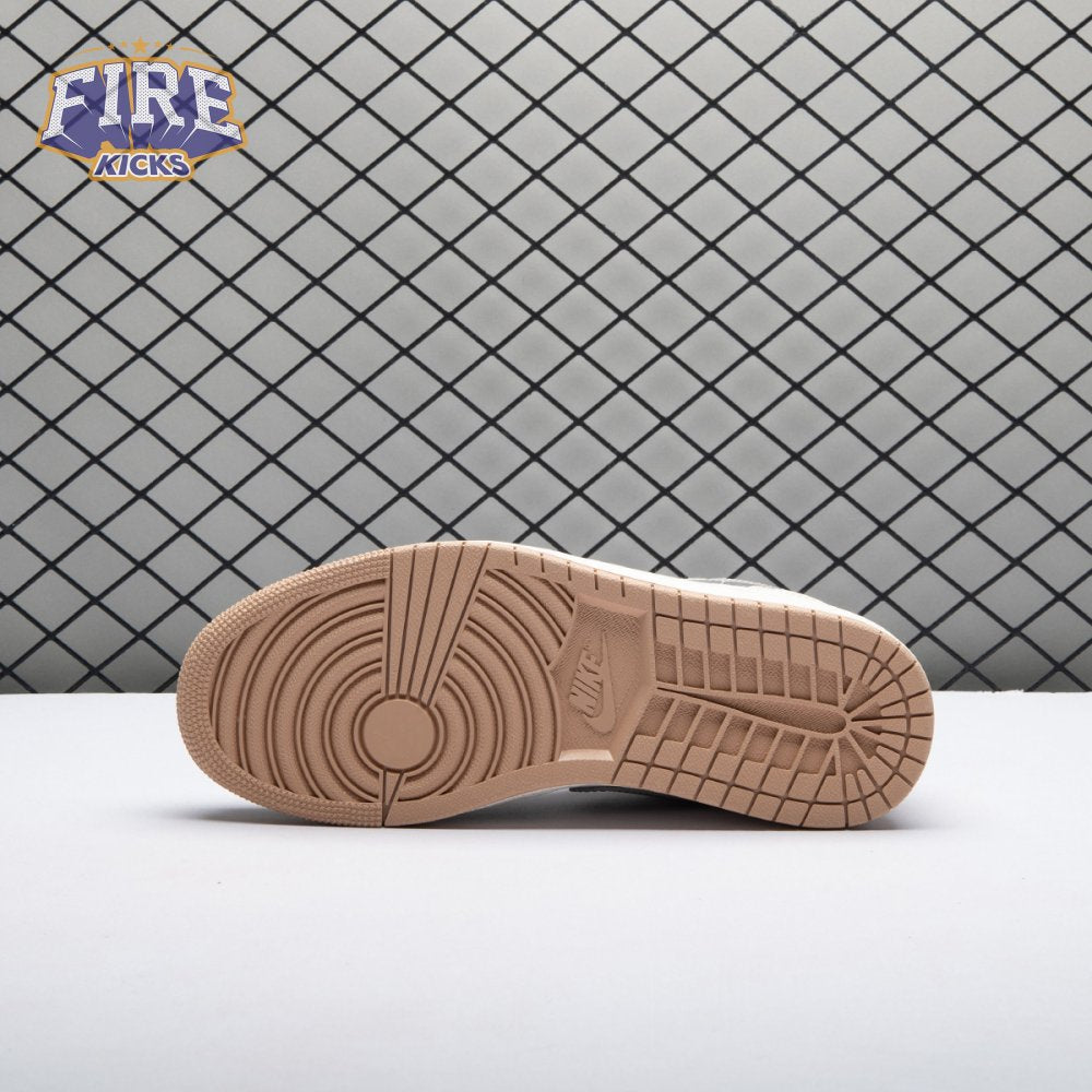 Jordan 1 Low Sail College Grey Rattan 553558-169 Unisex