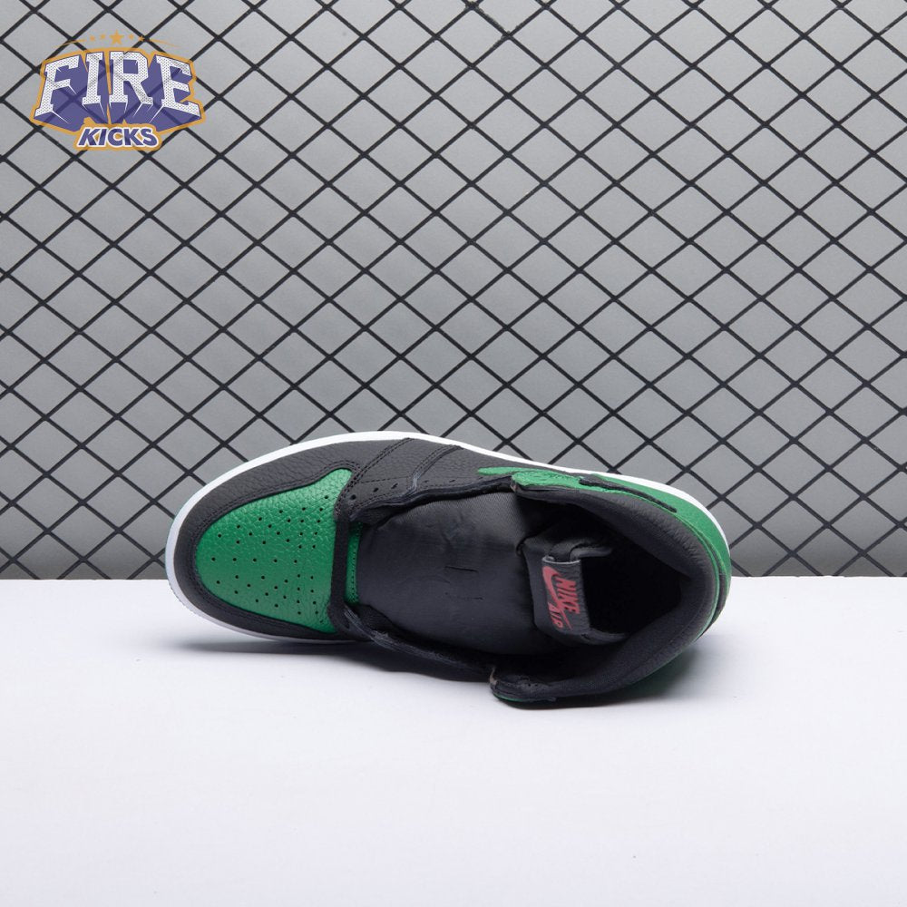 Jordan 1 Retro High Pine Green Black 555088-030 Men's