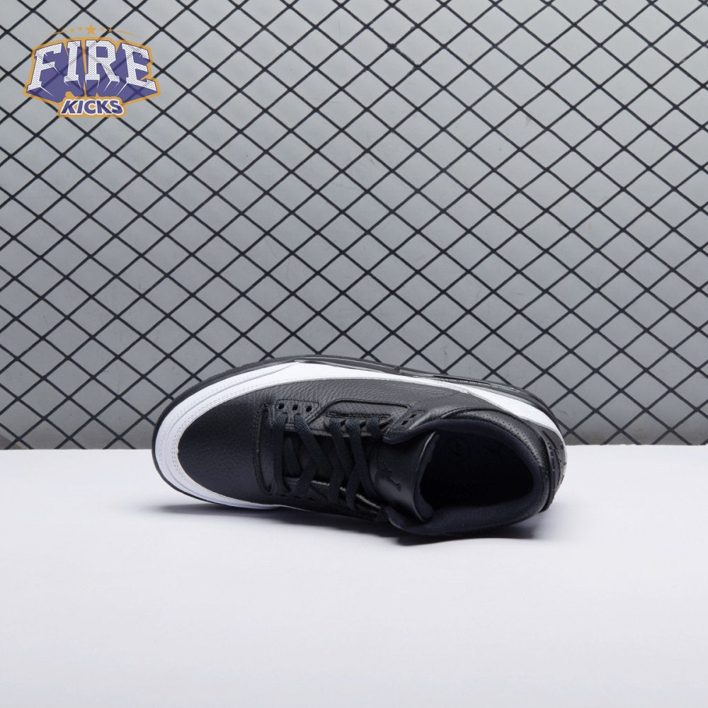 Jordan 3 x Fragment Design Black White DA3595 001 Men's