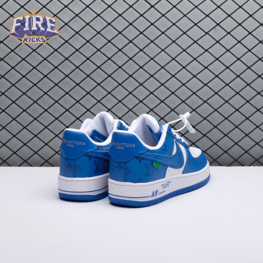 Nike Air Force 1 Low By Virgil Abloh White Royal Unisex