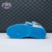 Jordan 1 Retro High White University Blue Black Unisex
