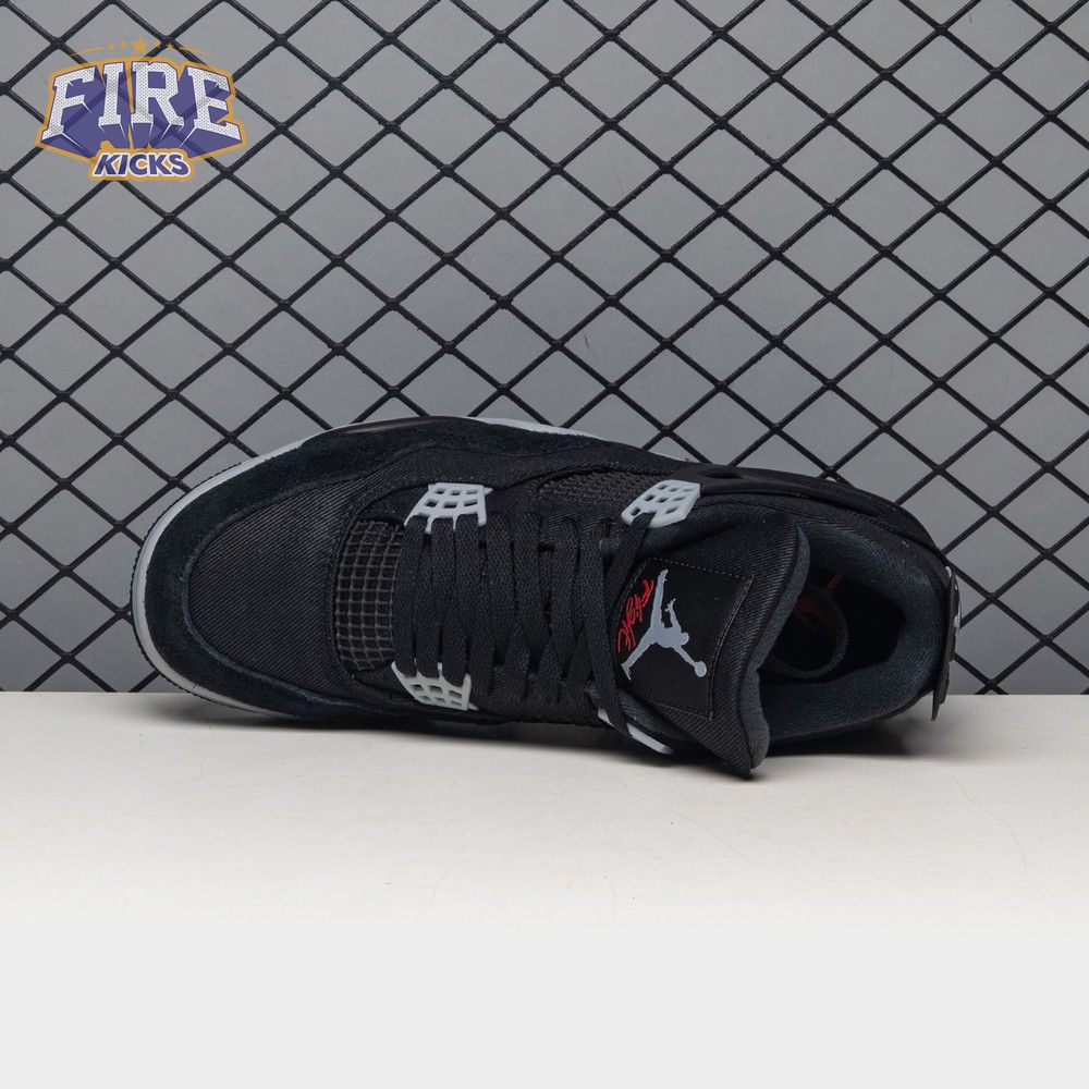 Air Jordan 4 Retro SE Black Canvas DH7138-006 Men's