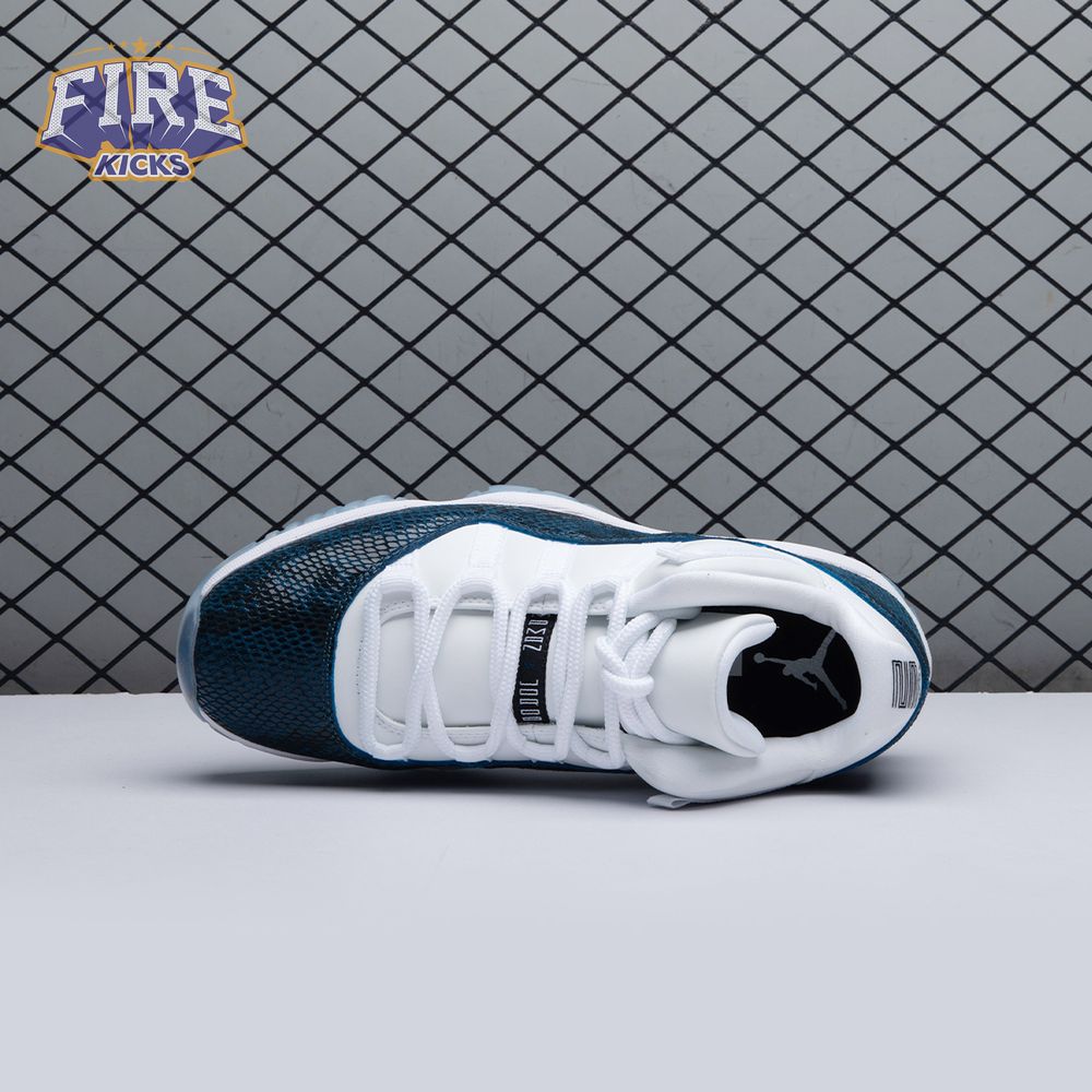 Jordan 11 Retro Low Snake Navy (2019) CD6846-102 Unisex