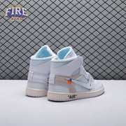 Off-White x Air Jordan 1 Retro High OG BG 'White' 2018 Unisex