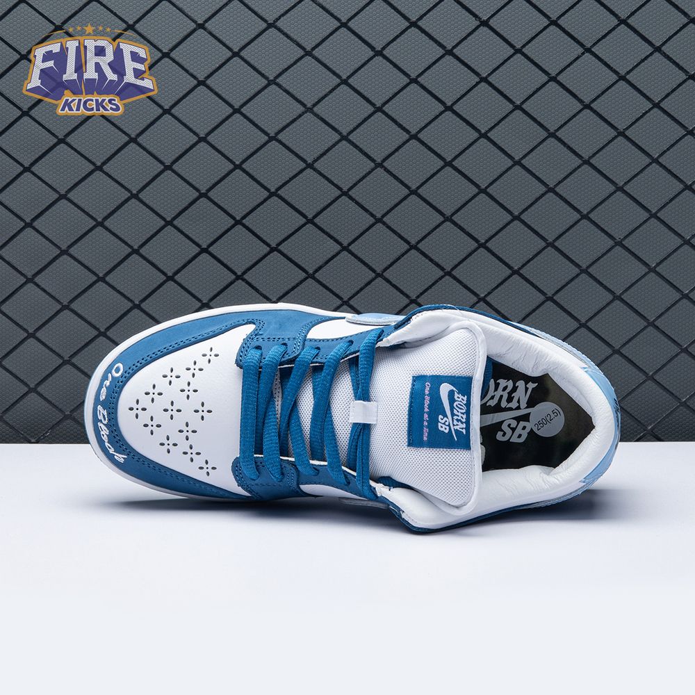 Nike SB Dunk Low Born x Raised One Block At A Time FN7819-400 Unisex
