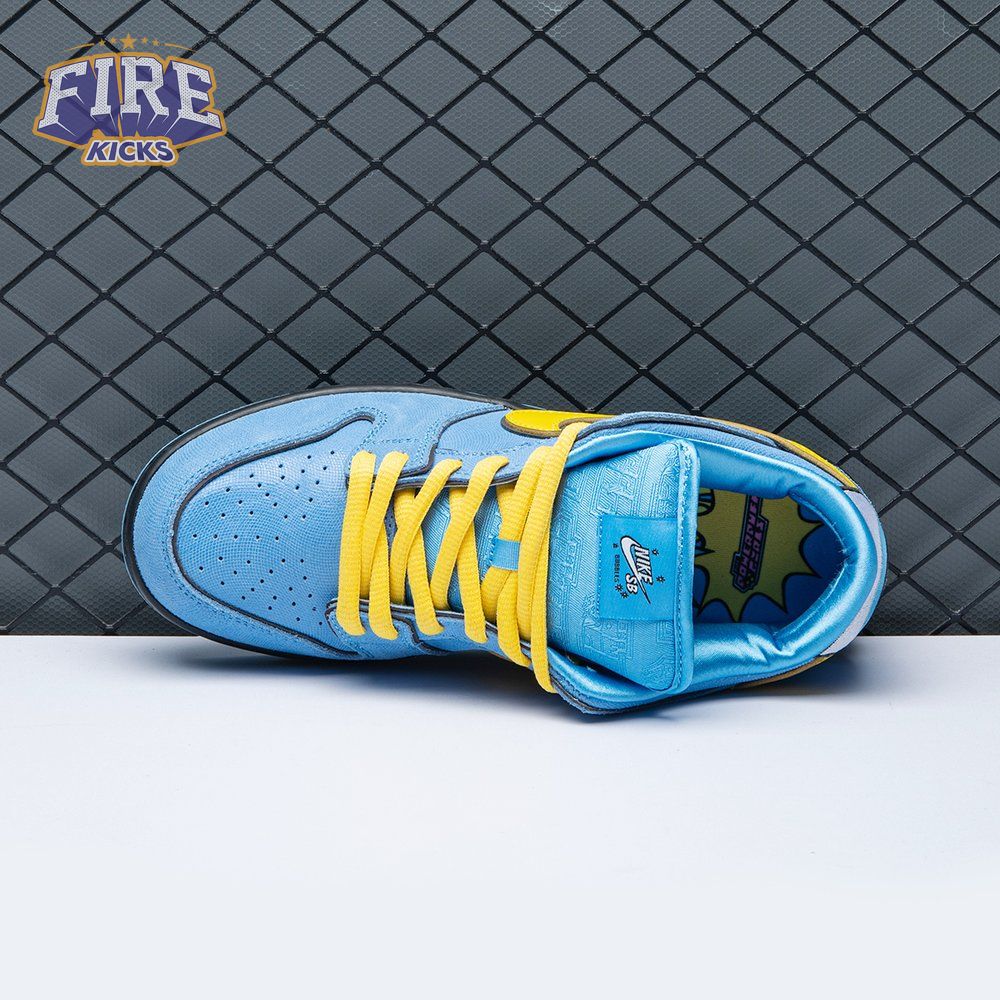 Nike SB Dunk Powerpuff Girls x Nike SB Dunk Low "Bubbles" Blue Chill FZ8320-400 Unisex