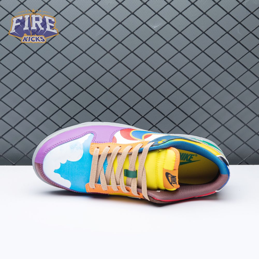 Nike Dunk Low What the Super Mario Custom Men's