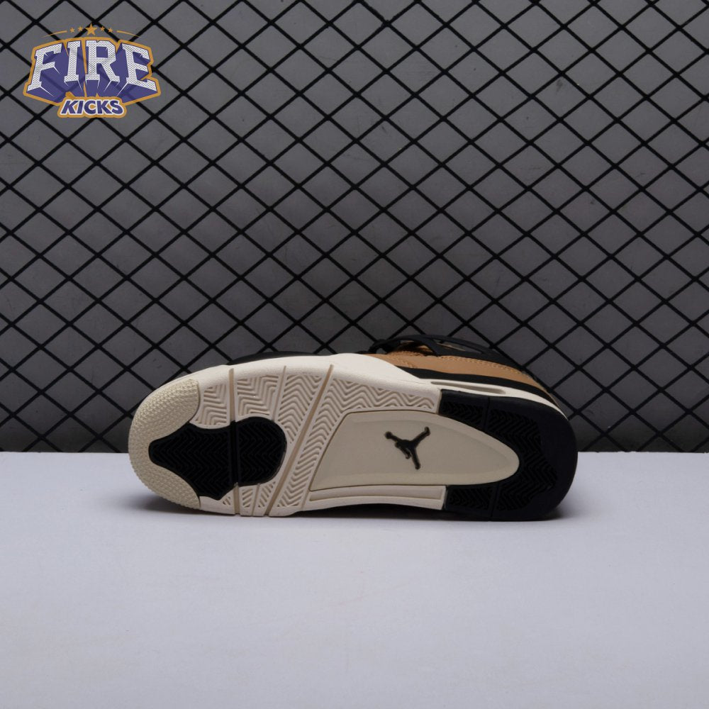 Jordan 4 Retro Fossil AQ9129-200 Unisex