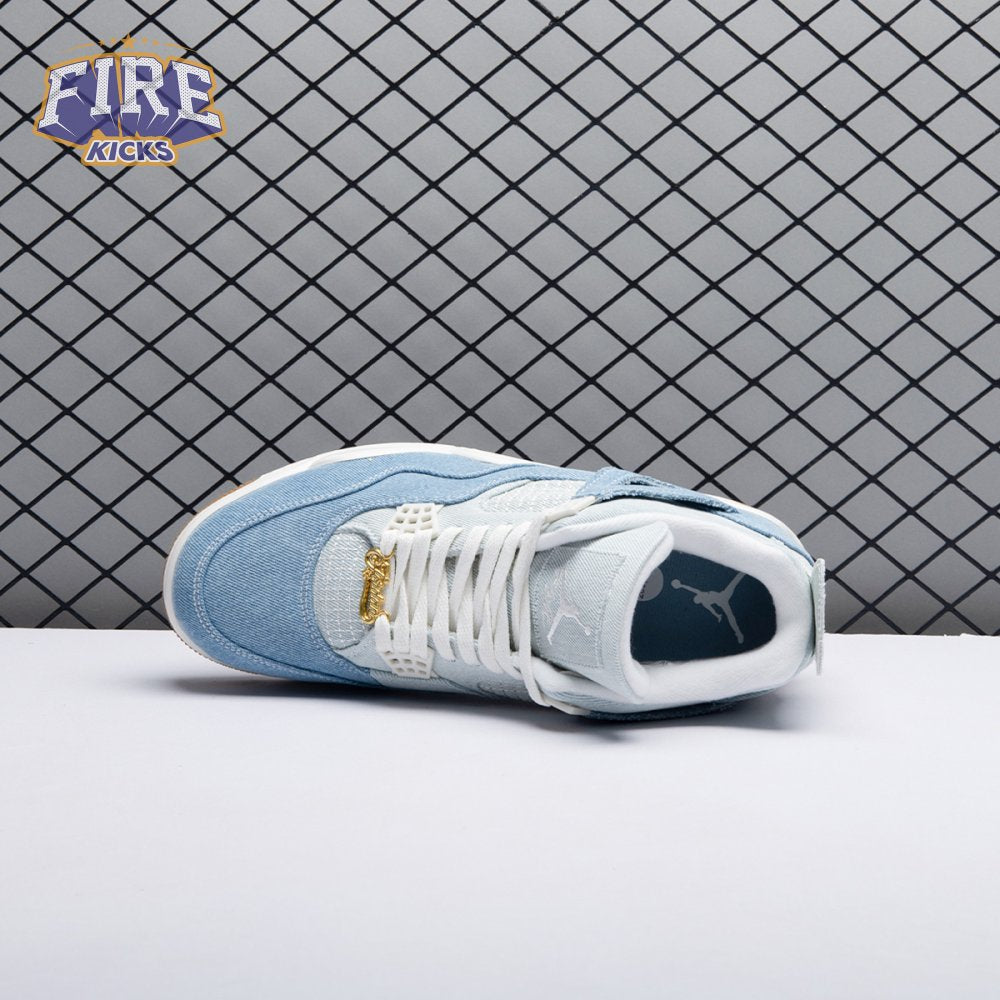 Jordan 4 Retro TEX Denim Worn Blue IB6716-100 Unisex