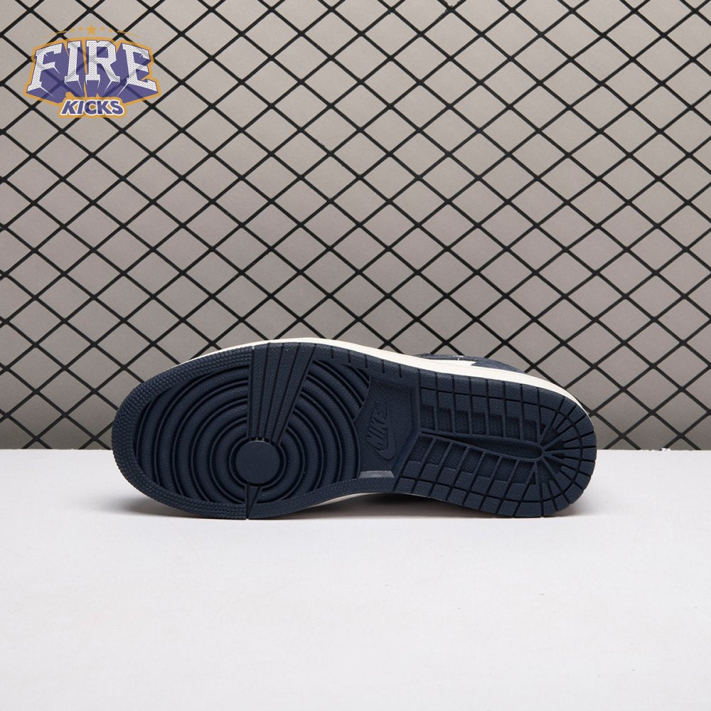 Jordan 1 Low SE Obsidian Suede IO7448-400 Unisex