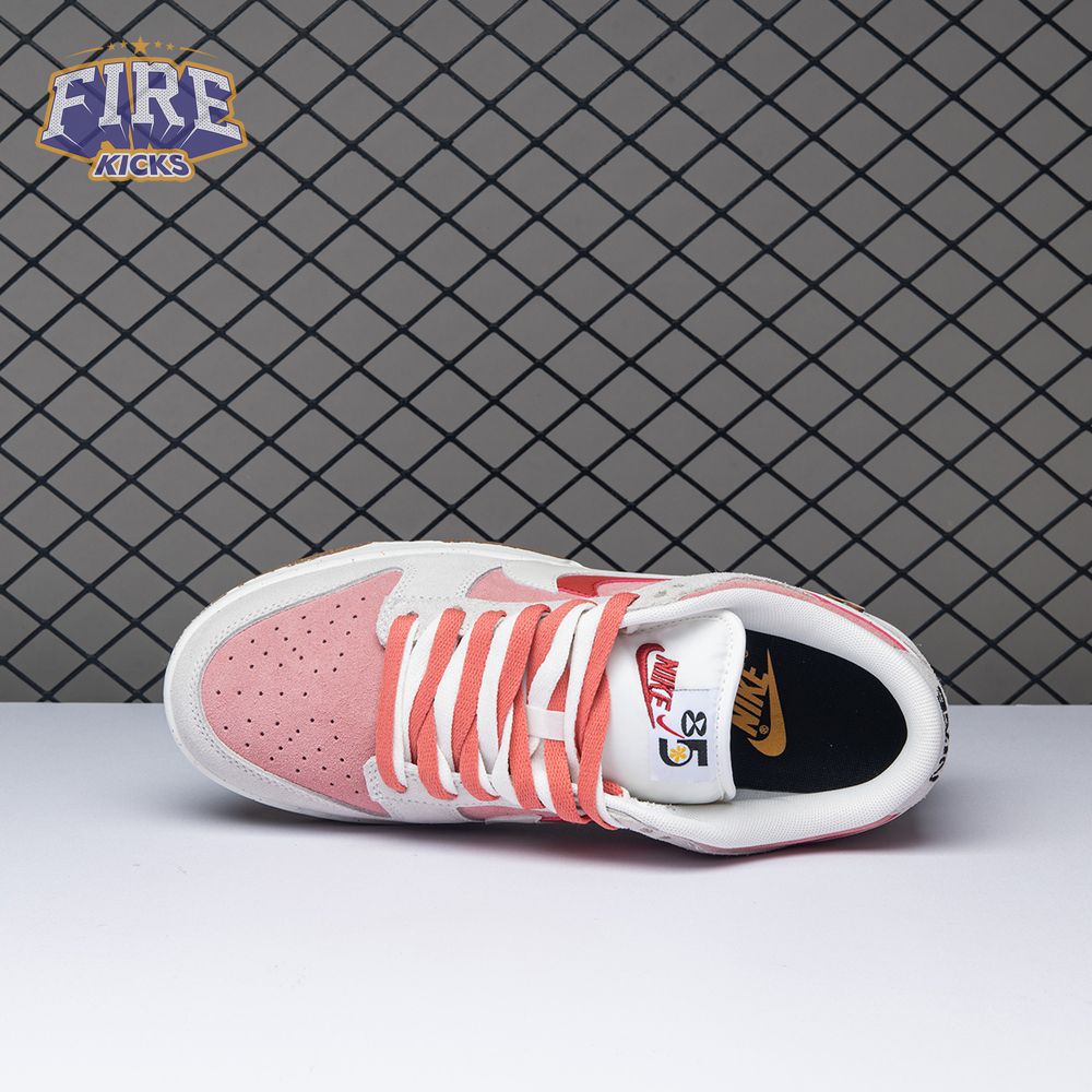 Nike SB Dunk Low SE 85 Double Swoosh Sail Red Pink DO9457-110 Women's